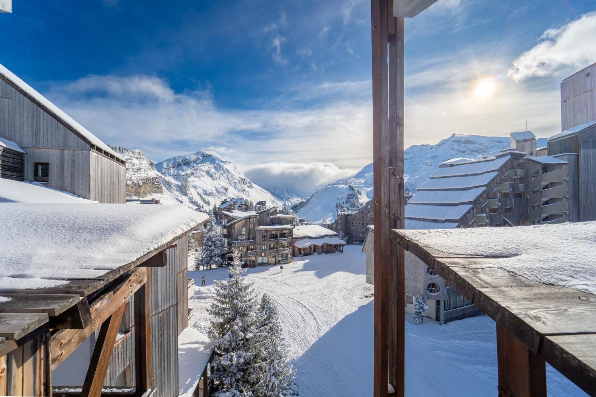 Central Modern Duplex For 6 By Avoriaz Chalets Exterior photo